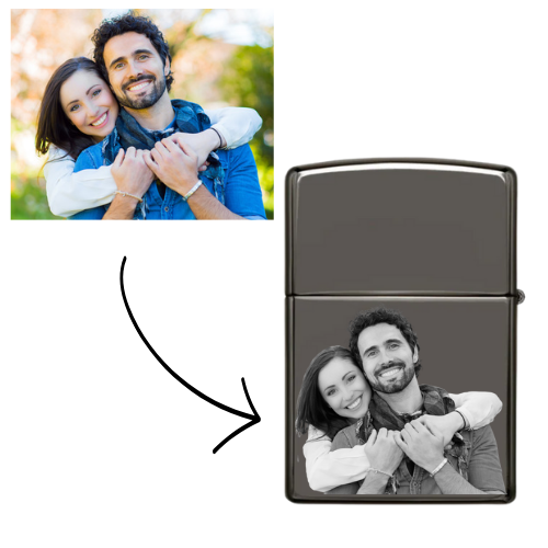 Kişiye Özel Resimli ve İsimli Zippo Çakmak