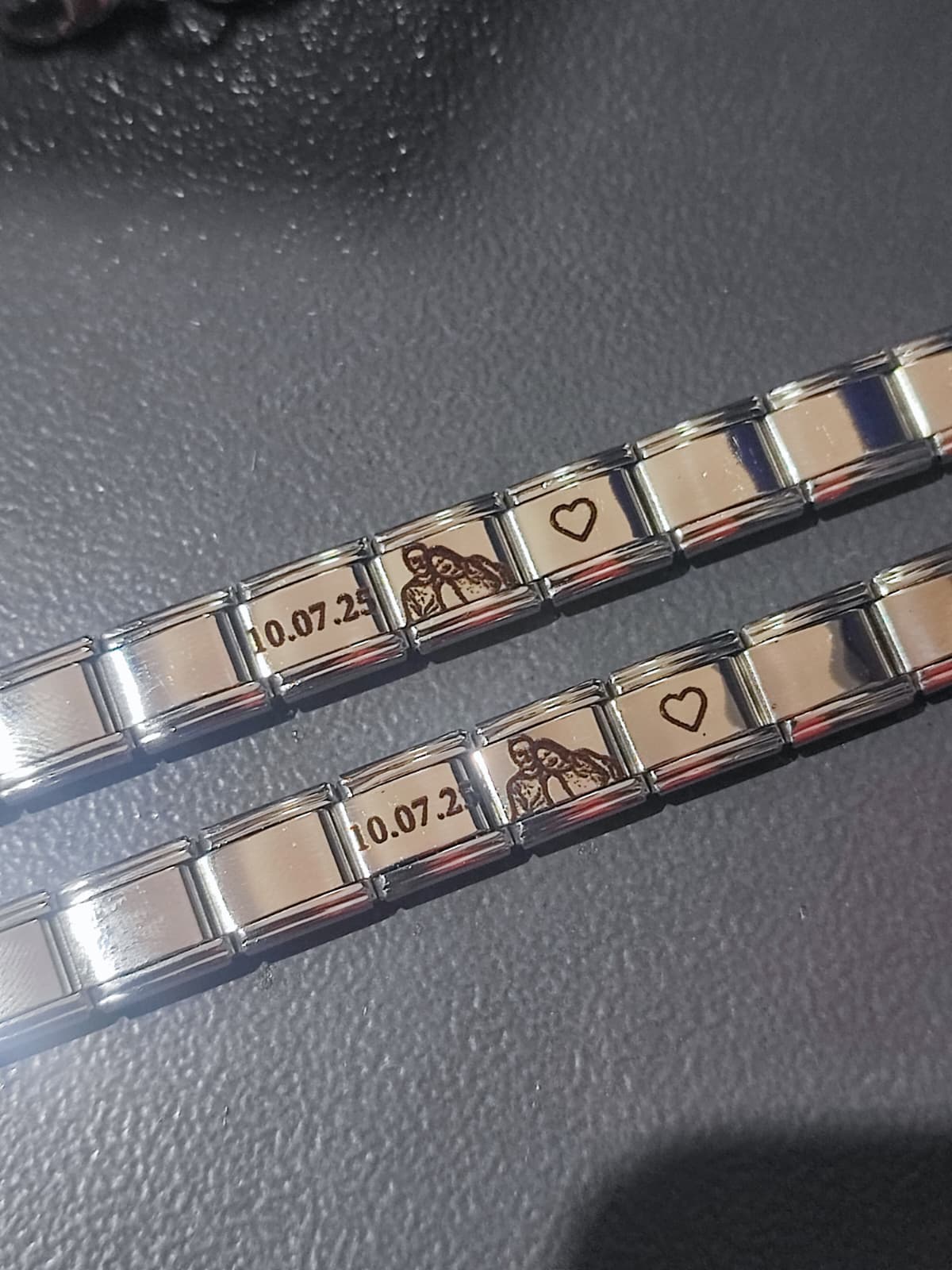 Kişiye Özel Yazılı Ve Resimli İtalyan Charm Bileklik